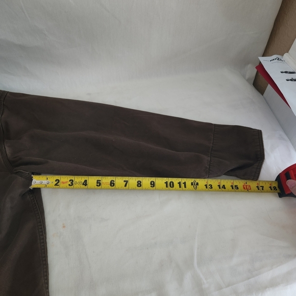 Vintage Y2K Dungarees High Sierra Men's Brown Grunge Field Jacket. Size L. - Picture 8 of 8